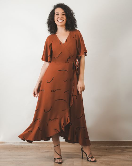 Anna Wrap Dress